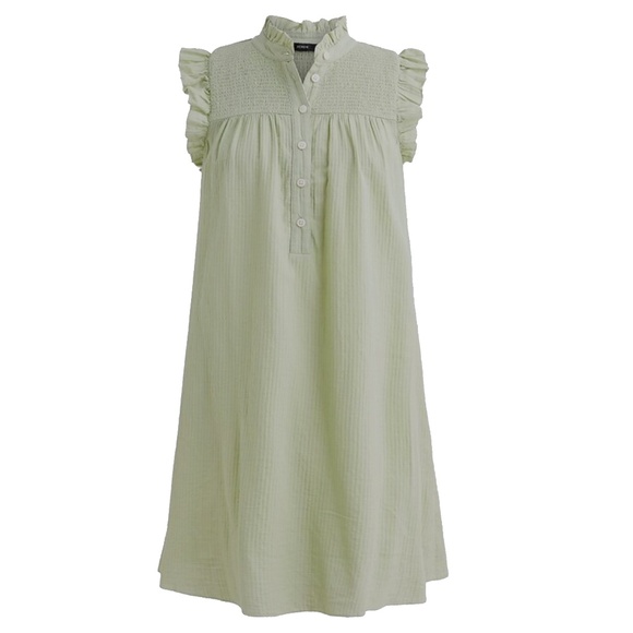 J. Crew Re-Imagined Earth Friendly Cotton Lightweight Cotton Ruffle Details - Picture 13 of 16